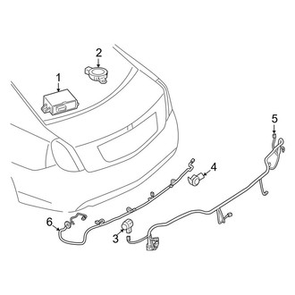 Lincoln OE - Electrical Components (Parking Distance Control)
