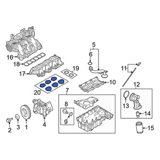 Lincoln OE - Engine Intake Manifold Gasket