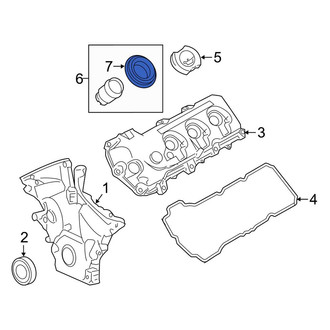 Lincoln OE - Engine Oil Filler Tube Seal