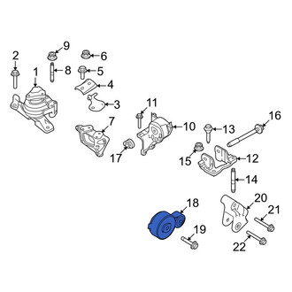 Lincoln OE - Lower Automatic Transmission Mount