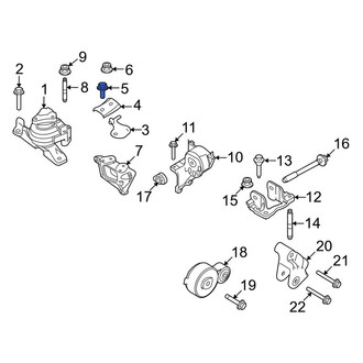 Lincoln OE - Automatic Transmission Oil Cooler Bolt