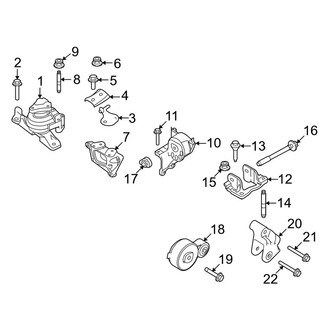Lincoln OE - Engine / Transaxle - Engine & Transmission Mounting