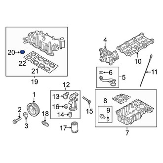 Lincoln OE - Engine Intake Manifold Gasket