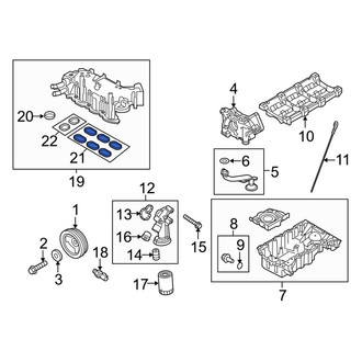 Lincoln OE - Upper Fuel Injection Plenum Gasket