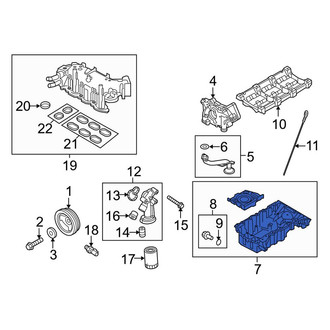 Lincoln OE - Engine Oil Pan