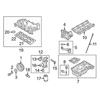 Lincoln OE - Engine / Transaxle - Engine Parts (3.5L)