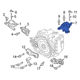 Lincoln OE - Upper Automatic Transmission Mount