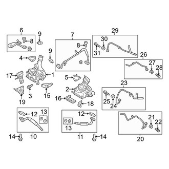Lincoln OE - Engine / Transaxle - Turbocharger & Components