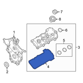 Lincoln OE - Left Engine Valve Cover Gasket