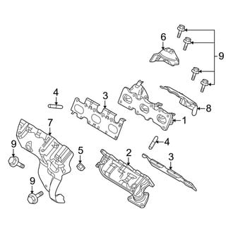 Lincoln OE - Exhaust System - Manifold (3.5L)