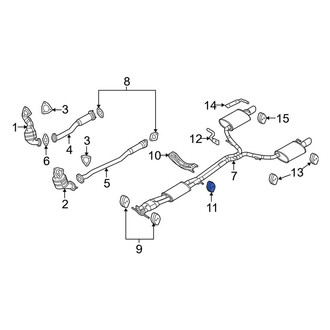 Lincoln OE - Exhaust System Hanger
