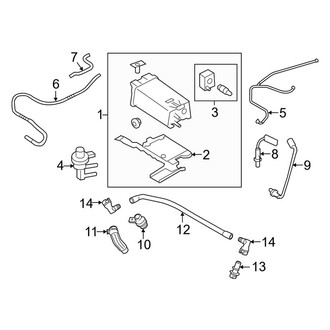 Lincoln OE - Emission System - Emission Components (3.7L)