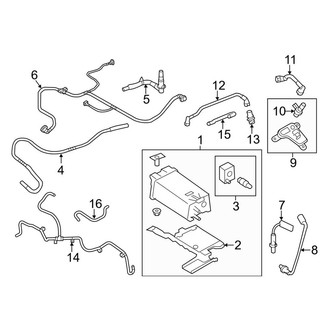 Lincoln OE - Emission System - Emission Components