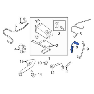 Lincoln OE - Front Oxygen Sensor