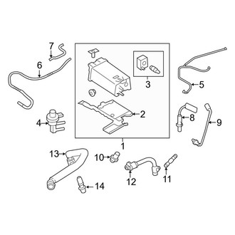 Lincoln OE - Emission System - Emission Components (3.7L)