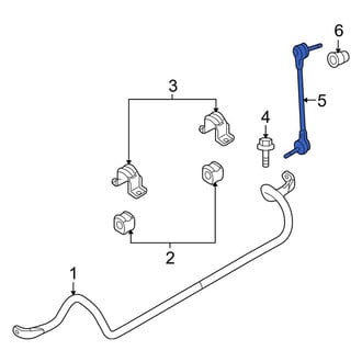 Lincoln OE - Front Left Suspension Stabilizer Bar Link