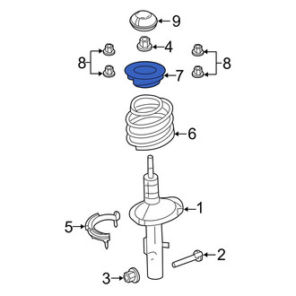 Lincoln OE - Front Suspension Strut Mount