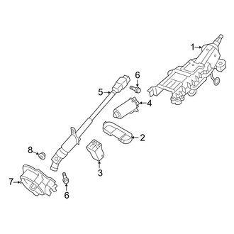 Lincoln OE - Steering Column Components