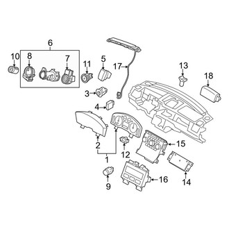 Lincoln OE - Instrument Panel - Cluster & Switches