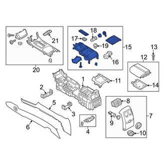 Lincoln OE - Console Cup Holder
