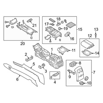 Lincoln OE - Center Console (Console & Components)