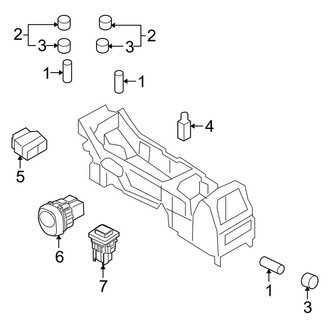 Lincoln OE - Center Console (Switches & Controls)