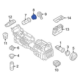 Lincoln OE - 12 Volt Accessory Power Outlet Housing