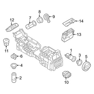 Lincoln OE - Center Console (Switches & Controls)