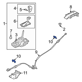 Lincoln OE - Automatic Transmission Shifter Cable Clip