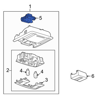 Lincoln OE - Sunroof Switch