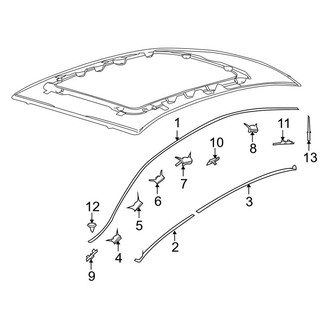 Lincoln OE - Roof - Exterior Trim