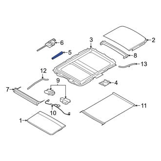 Lincoln OE - Sunroof Guide Jaw
