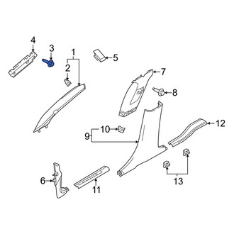 Lincoln OE - Steering Coupling Boot Screw
