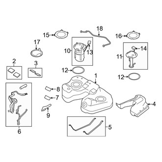 Lincoln OE - Fuel System Components