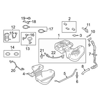Lincoln OE - Fuel System Components (3.5L)