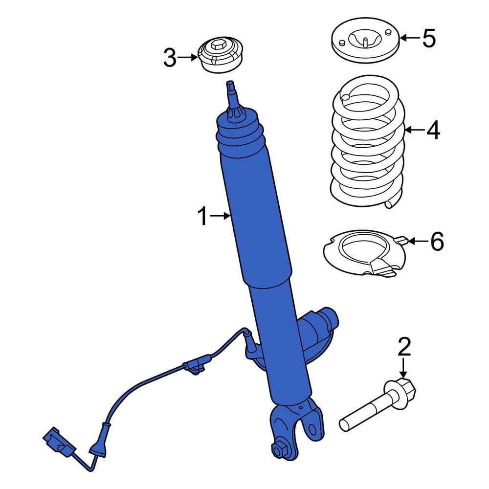 LincolnOEDA5Z18125F-RearLeftSuspensionShockAbsorber