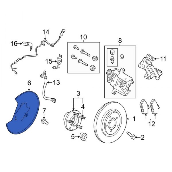 Brake Dust Shield