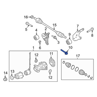 Lincoln OE - Front Differential Housing Bolt