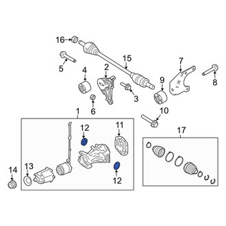 Lincoln OE - Rear CV Axle Shaft Seal