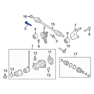 Lincoln OE - Front Differential Housing Bolt