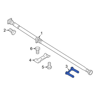 Lincoln OE - Rear Drive Shaft Bolt