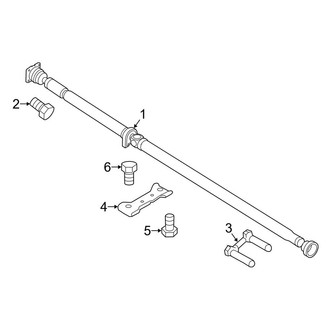 Lincoln OE - Rear Suspension - Drive Shaft (AWD)