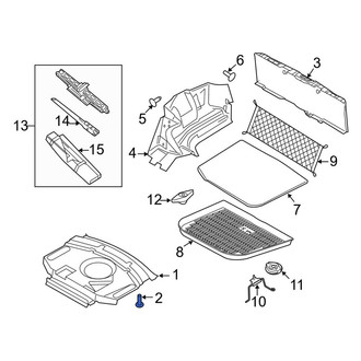 Lincoln OE - Floor Carpet Clip