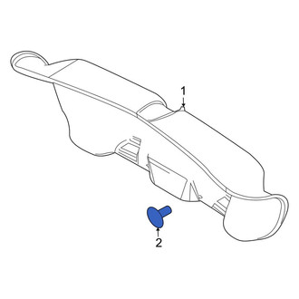 Lincoln OE - Deck Lid Trim Clip