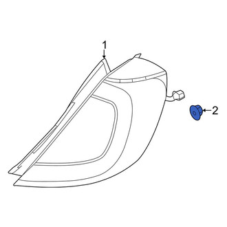 Lincoln OE - Tail Light Nut