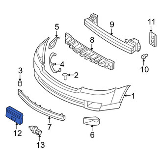 Lincoln OE - Front License Plate Bracket