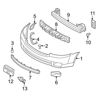 Lincoln OE - Front Bumper - Bumper & Components