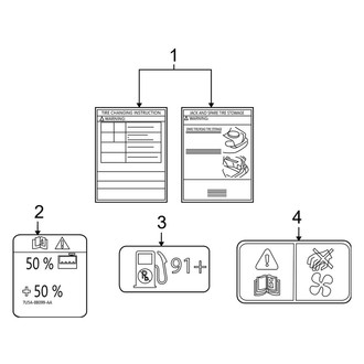 Lincoln OE - Information Labels - Labels (Base)