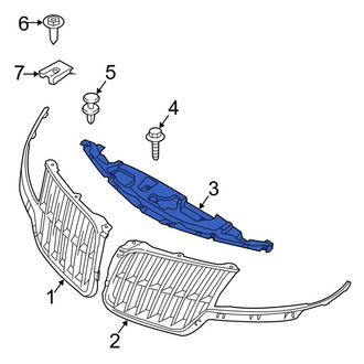 Lincoln OE - Front Radiator Support Access Cover