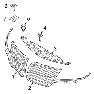 Lincoln OE - Grille & Components (Base)